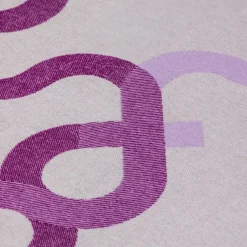 Wool and Cashmere Signature Plaid in Plum