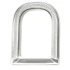Woven Detailing Sterling Silver Frame