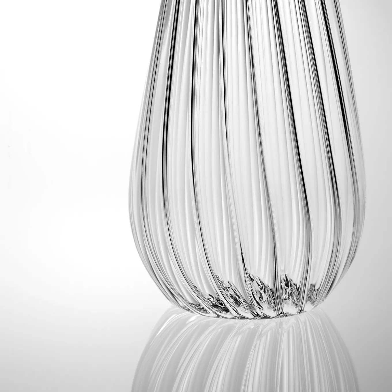 XSmall Millerighe Soliflore Clear Glass Vase