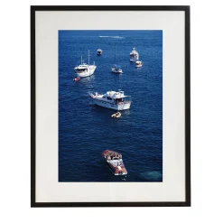 Yachting Holiday Small Framed Print