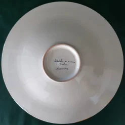 Yellow Peacock Feather ⌀ 30 cm Decorative Plate