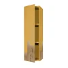 Yellow Suspended Vertical Fiammifero Cabinet by Giulia Contaldo