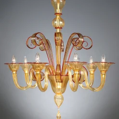 Yellow Todaro Chandelier