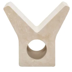 Yo Lecce Limestone Magazine Rack by Marco Guazzini