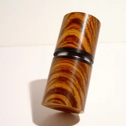 Zebrawood and Ebony Spice Holder
