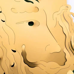 Zefiro Wall Sculpture by Matteo Cibic