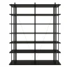 Zenobia Black Bookcase