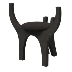 Zero V1 Black Wood Stool