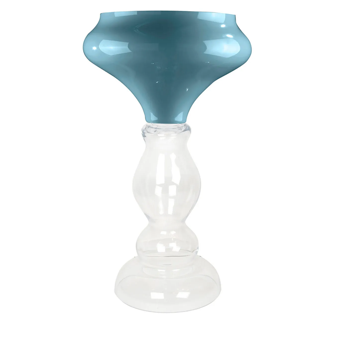 Zeus Purist Blue Vase