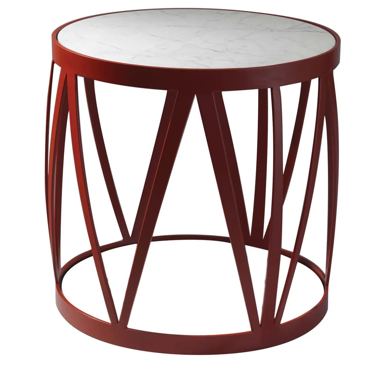 Zig Zag Outdoor Coffee Table in Stainless Steel