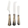Zimbabwe Set of 3 Cheese Knives