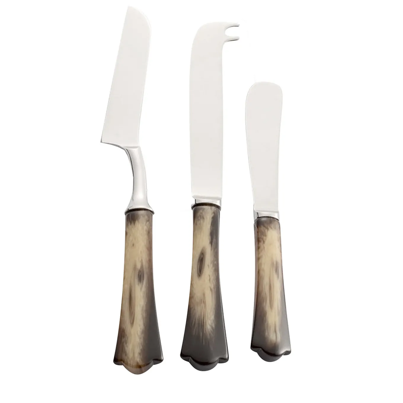 Zimbabwe Set of 3 Cheese Knives