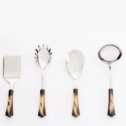 Zimbabwe Set of 2 Flat Serving Spoons