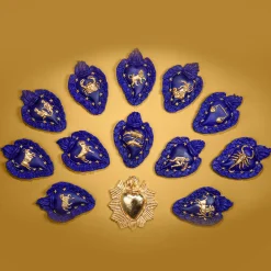 Zodiaco Leo Ceramic Heart