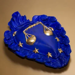 Zodiaco Libra Ceramic Heart