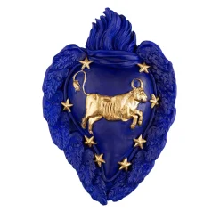 Zodiaco Taurus Ceramic Heart