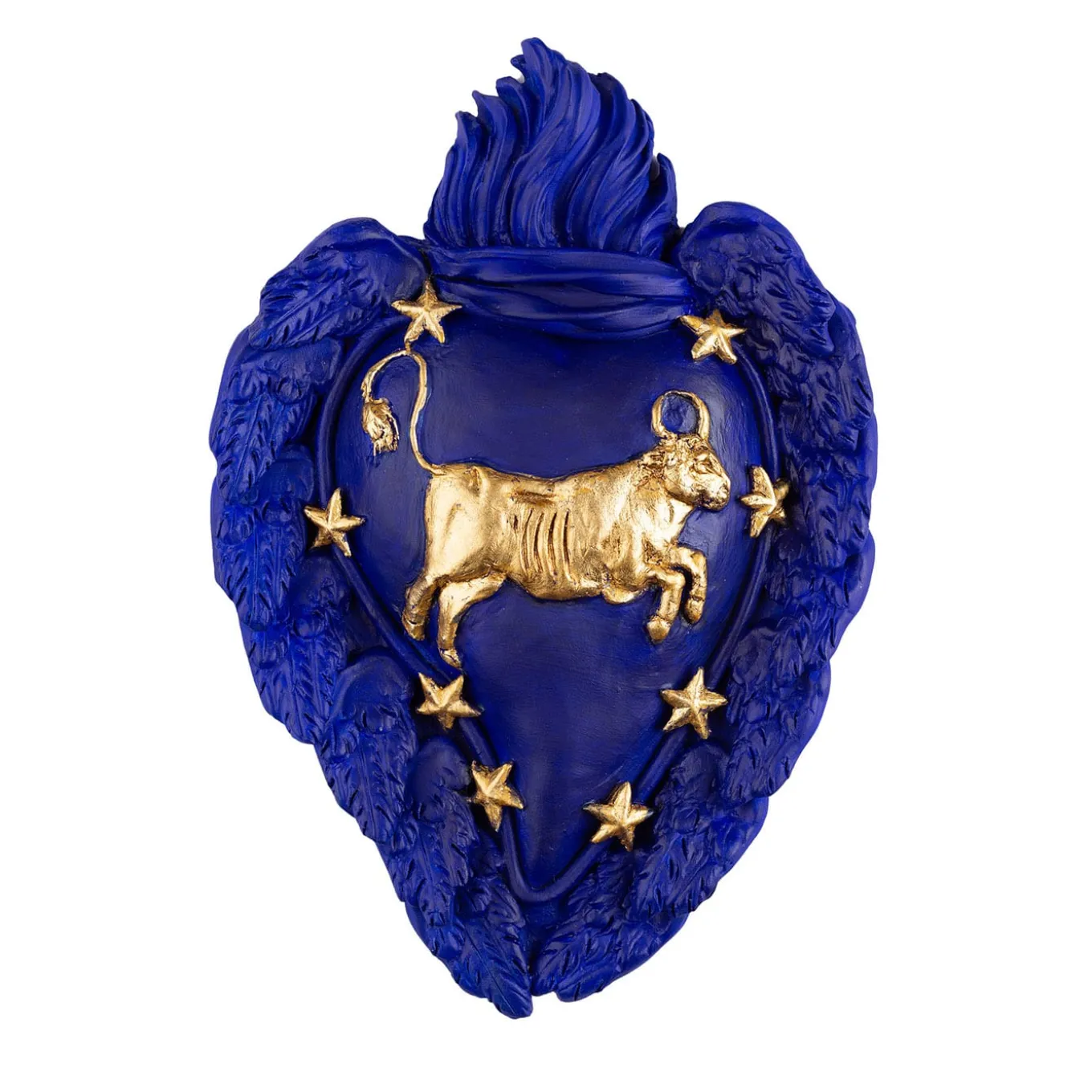 Zodiaco Taurus Ceramic Heart