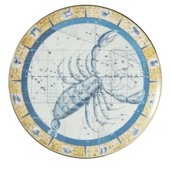 Zodiacus Scorpio Decorative Porcelain Plate