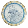 Zodiacus Taurus Decorative Porcelain Plate