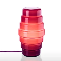 Zoe Purple Table Lamp by Doriana and Massimiliano Fuksas