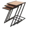 Zumm Zum Zu Iron Nesting Tables